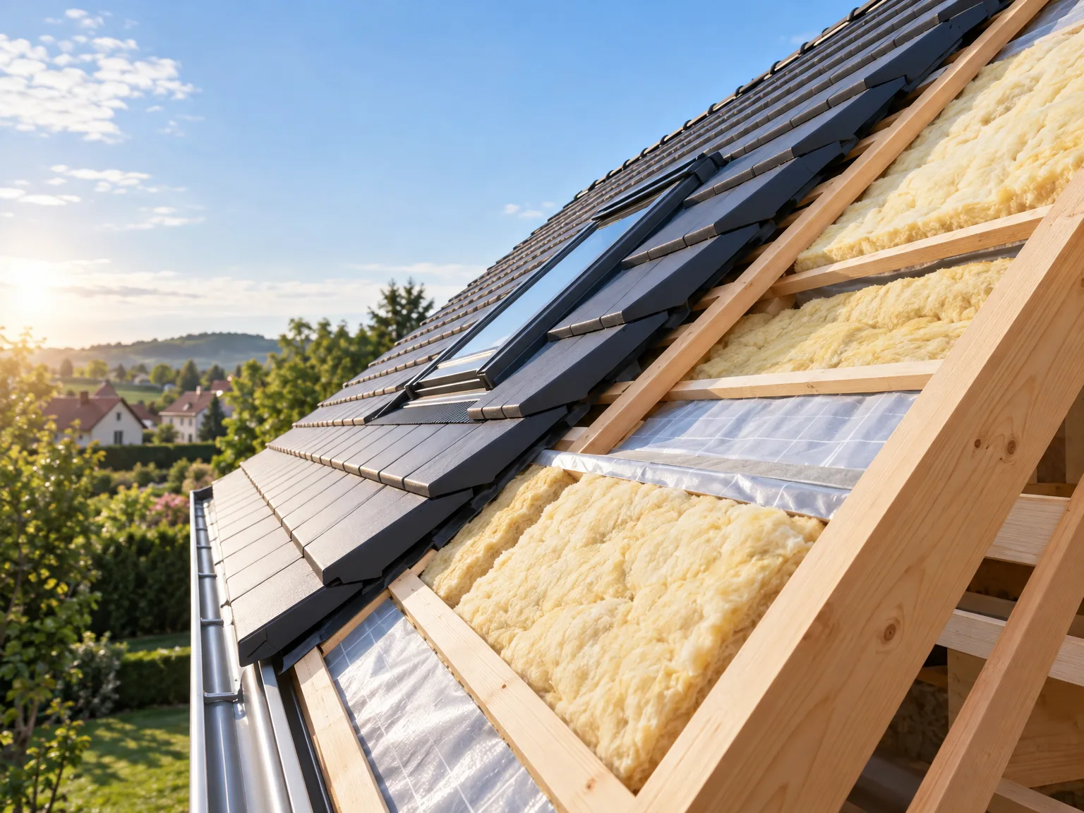 L'isolation de toiture : pilier de l'efficacité énergétique